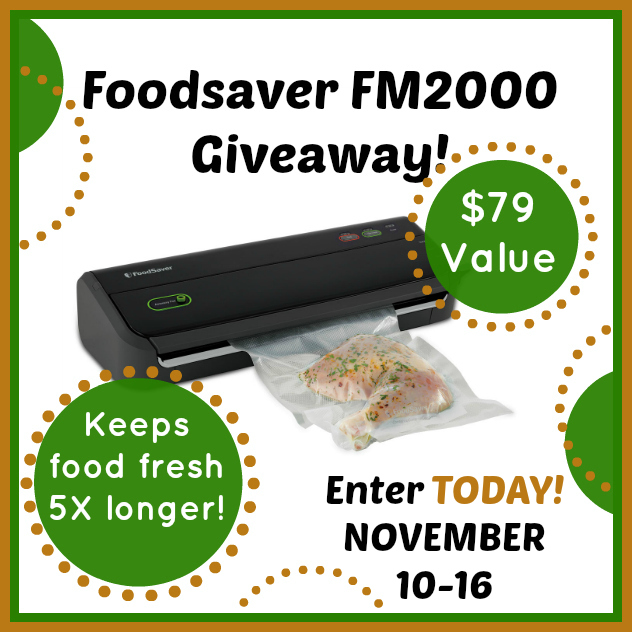 FoodSaver FM2000 Vacuum Sealer Machine with HandHeld Vacuum Sealer