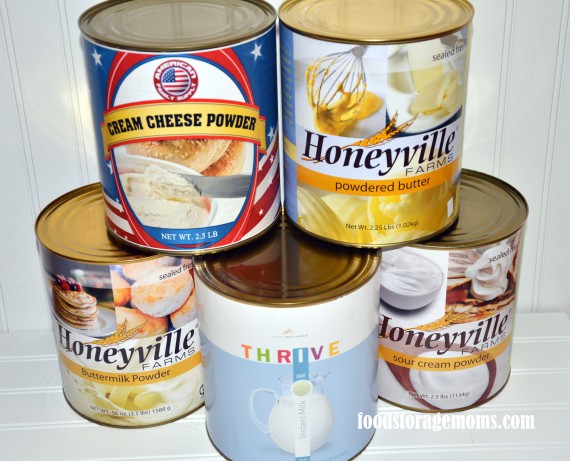 Milk products that are shelf stable