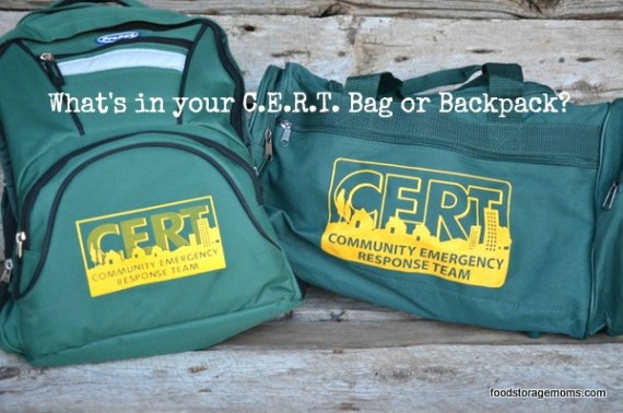 Whats In Your C.E.R.T. Bag