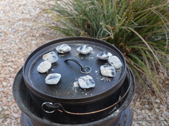 How To Make A Dutch Oven Stand Cheap - Food Storage Moms