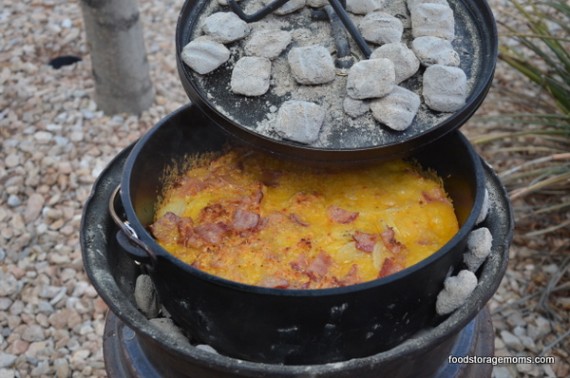 How To Make A Dutch Oven Stand Cheap - Food Storage Moms