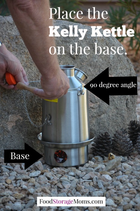 Fire On The Inside: Ghillie Camping Kettle Boils Water Fast