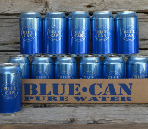 Blue Can 50 Year Shelf Life Water 