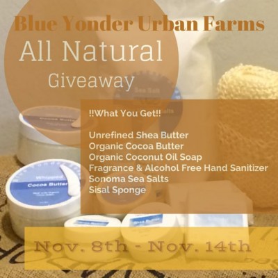 All Natural Spa Products Giveaway Nov.8th-14th, 2014 by FoodStorageMoms