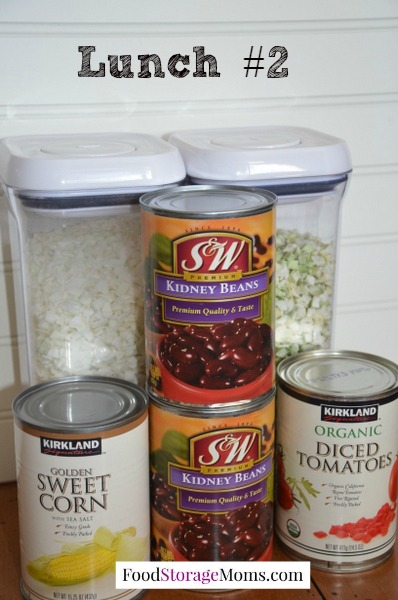 Ready For Emergency Meals-today I have ideas for lunch from your pantry by FoodStorageMoms.com