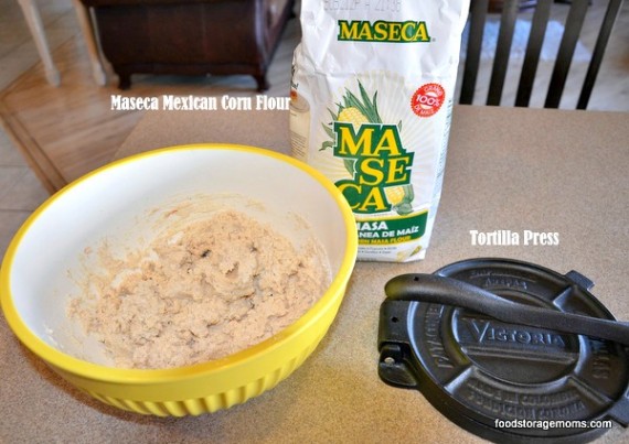 Tortillas-Corn-Whole-Wheat-Spinach Recipes | via www.foodstoragemoms.com
