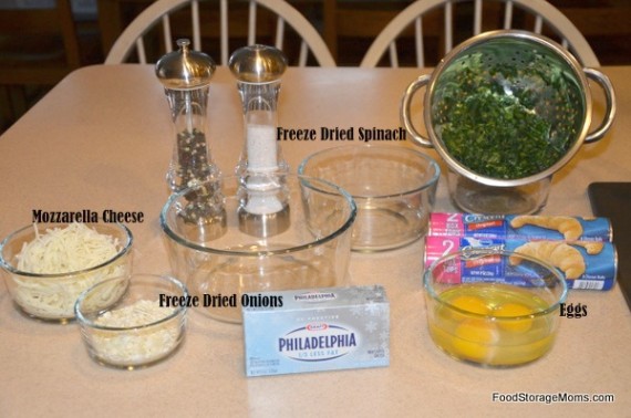 Easy Homemade Spinach Quiche Muffins Recipe | by FoodStorageMoms.com
