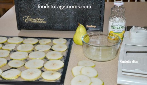 How To Dehydrate Pears