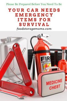 Your Car Needs Emergency Items For Survival - Food Storage Moms