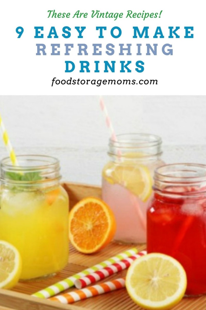 9 Easy To Make Refreshing Drinks