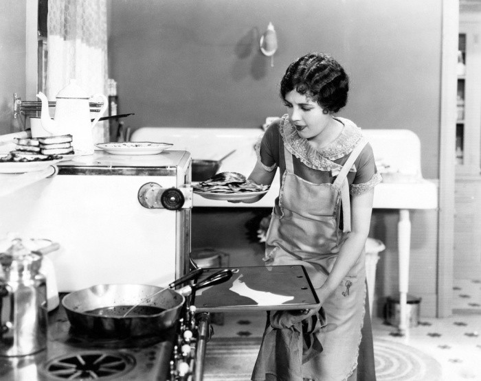 Young Woman In Apron 