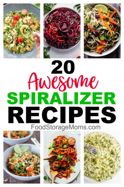 25+ Fantastic Spiralizer Recipes – Nutriciously