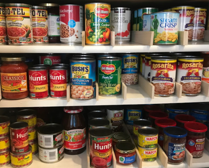 ) Discounted canned goods availability