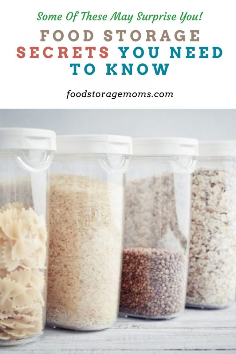 Food Storage Secrets You Need To Know - Food Storage Moms