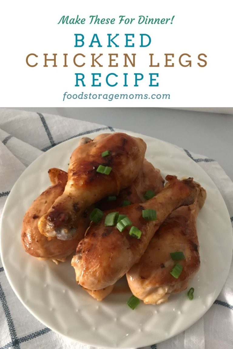 Baked Chicken Legs Recipe - Food Storage Moms