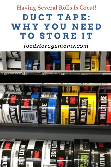 Duct Tape: Why You Need to Store It