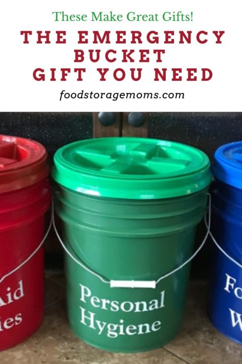 The Emergency Bucket Gift You Need