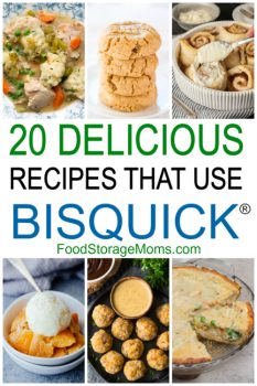 20 Delicious Recipes That Use Bisquick® - Food Storage Moms