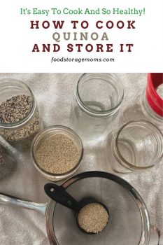 How To Cook Quinoa and Store It - Food Storage Moms