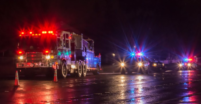 First Responders with Fire Fighters and Police Officers