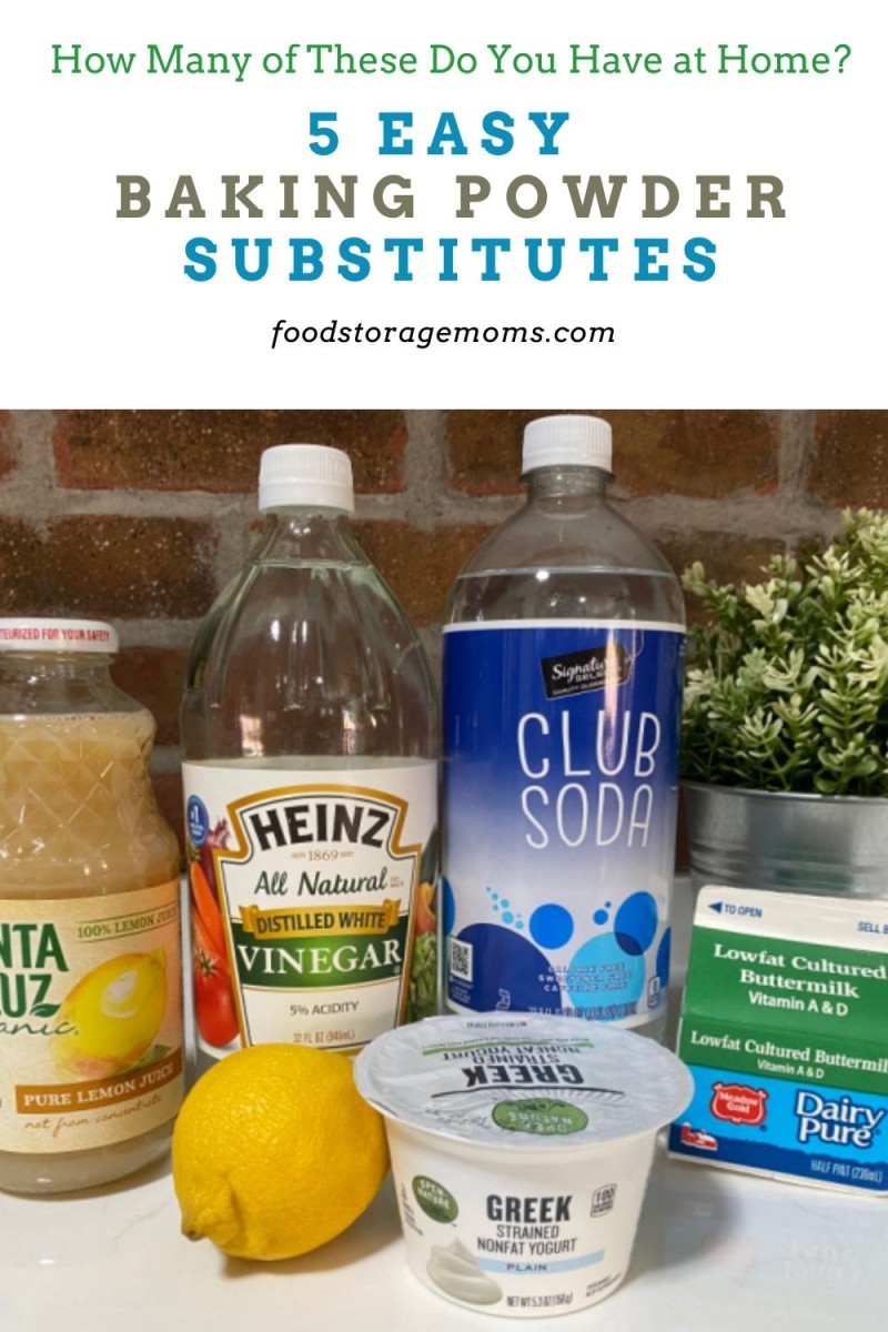 5 Easy Baking Powder Substitutes Food Storage Moms