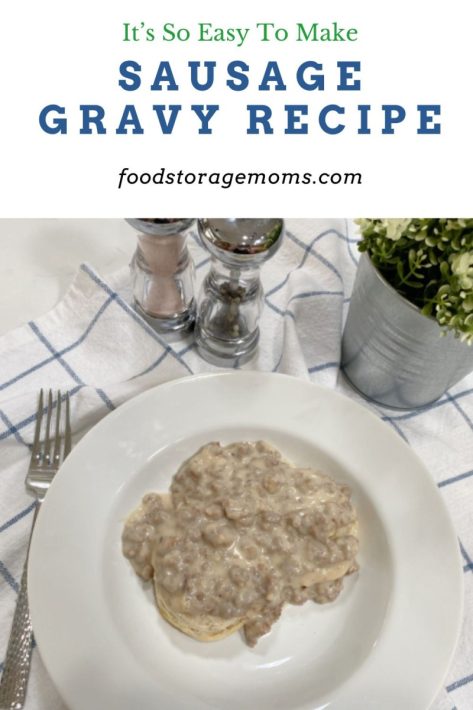 Sausage Gravy Recipe