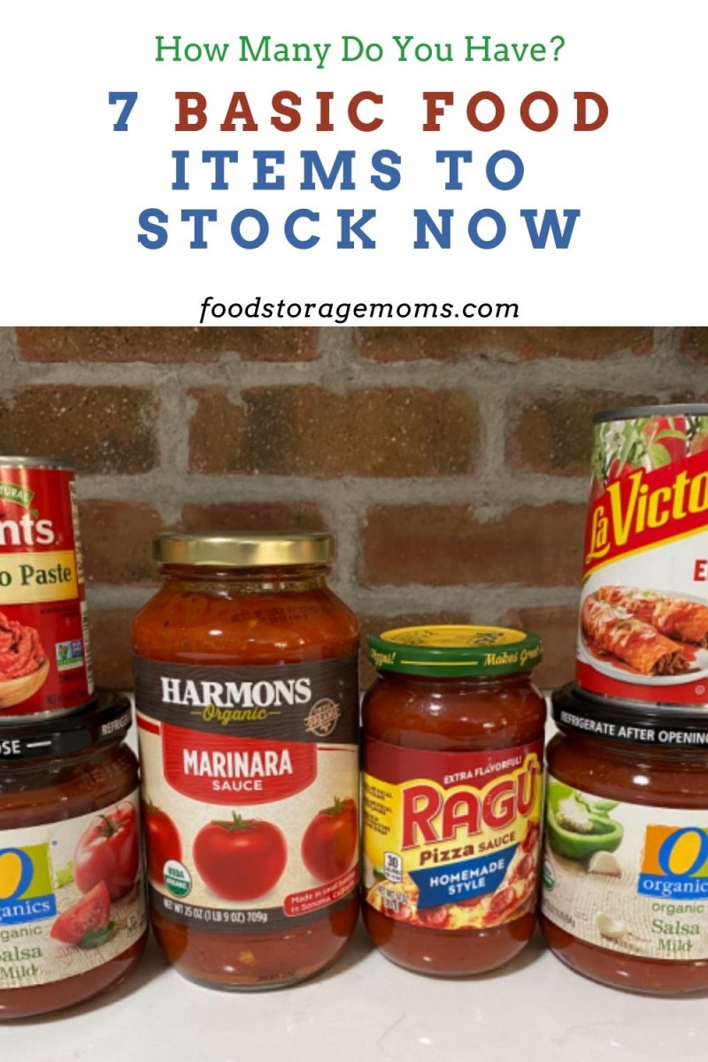 7 Basic Food Items to Stock Now