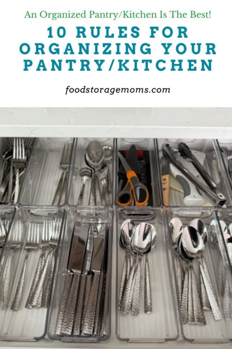 Kitchen Drawer with Silverware