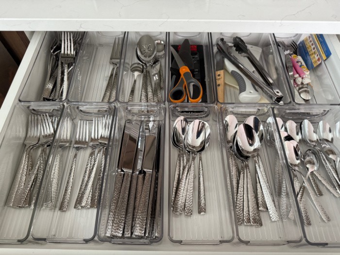 Kitchen Drawer with Silverware