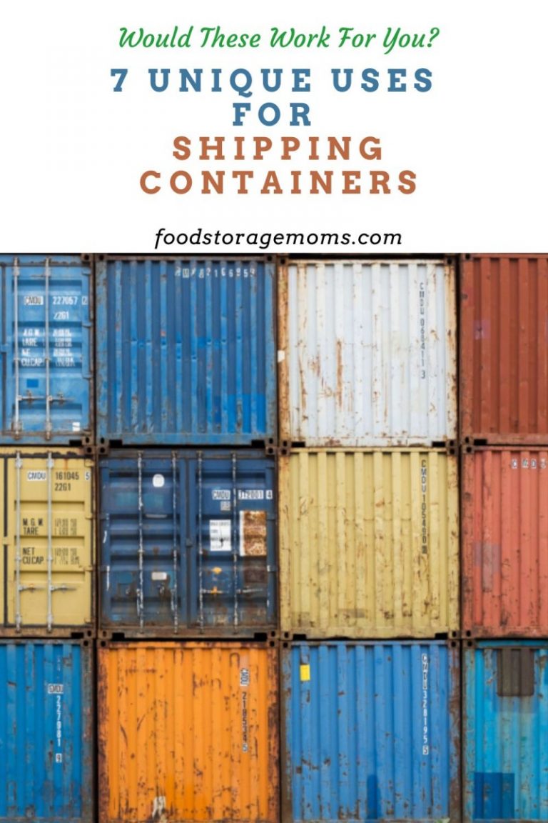 7 Unique Uses For Shipping Containers - Food Storage Moms