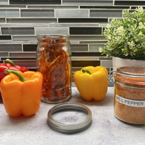 How To Dehydrate Bell Peppers Food Storage Moms