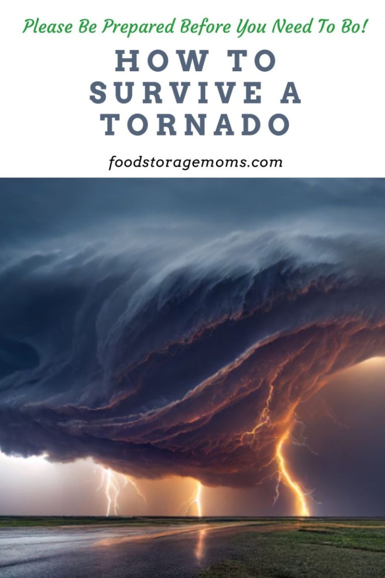 How to Survive a Tornado - Food Storage Moms