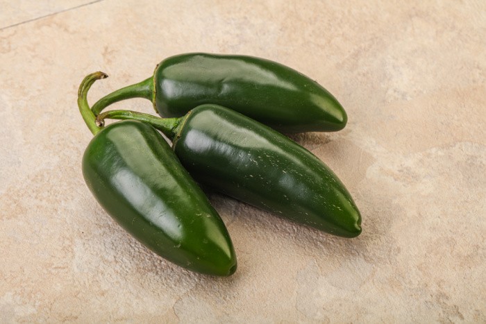 Jalapenos Three on A Table