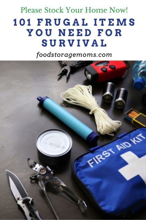 101 Frugal Items You Need For Survival