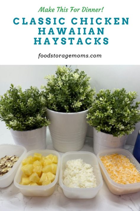 Classic Chicken Haystacks aka Hawaiian Haystacks