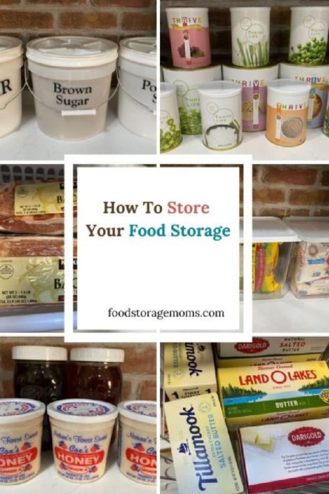 How To Store Your Food Storage